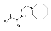 2-[2-(azocan-1-yl)ethyl]-1-hydroxyguanidine结构式