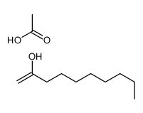 acetic acid,dec-1-en-2-ol结构式