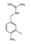 4-amino-3-iodobenzylguanidine Structure