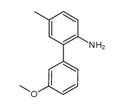 3'-methoxy-5-methyl-[1,1'-biphenyl]-2-amine Structure