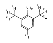 2,6-dimethylaniline-d7结构式