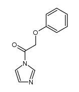 1-(phenoxyacetyl)-1H-imidazole结构式