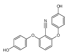 2,6-bis(4-hydroxyphenoxy)benzonitrile Structure