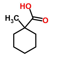 1-Methylcyclohexanecarboxylic acid Structure