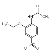 N-(2-乙氧基-4-硝基苯基)乙酰胺结构式