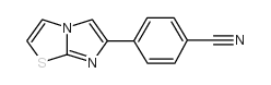 4-咪唑并[2,1-b]噻唑-6-基苯甲腈结构式