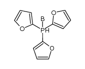 tris(2-furyl)phosphane-borane(1:1)结构式