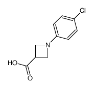 1-(4-氯苯基)氮杂环丁烷-3-羧酸图片