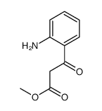 3-(2-氨基苯基)-3-氧代丙酸甲酯结构式
