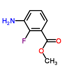 Methyl 3-amino-2-fluorobenzoate Structure