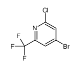 4-bromo-2-chloro-6-(trifluoromethyl)pyridine Structure