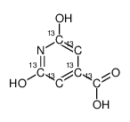 2-hydroxy-6-oxo-1H-pyridine-4-carboxylic acid结构式