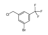 1-bromo-3-(chloromethyl)-5-(trifluoromethyl)benzene Structure