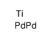 palladium,titanium (4:1) Structure