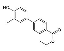 ethyl 4-(3-fluoro-4-hydroxyphenyl)benzoate Structure