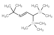 Bis(trimethylsilyl)-N-tert-butylacetaldimine结构式