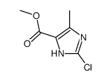 Methyl 2-chloro-4-Methyl-1H-imidazole-5-carboxylate Structure