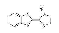 2-(1,3-benzothiol-2-ylidene)-1,3-dithiolane S-oxide结构式