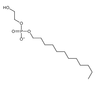 dodecyl 2-hydroxyethyl phosphate Structure