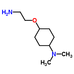 4-(2-Aminoethoxy)-N,N-dimethylcyclohexanamine Structure