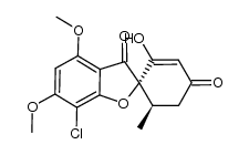 2'-hydroxygriseofulvin结构式