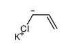 potassium,3-chloroprop-1-ene结构式