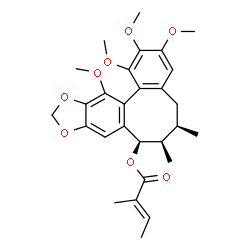 异南五味子素C/异性南五味子丙素结构式