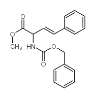 2-Cbz-氨基-4-苯基-3-丁烯酸甲酯结构式