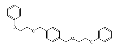 1,4-bis(2-phenoxyethoxymethyl)benzene Structure