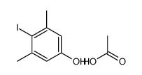 acetic acid,4-iodo-3,5-dimethylphenol结构式
