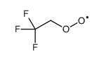 1,1,1-trifluoro-2-λ1-oxidanyloxyethane结构式