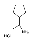 (S)-1-环戊基乙胺盐酸盐结构式