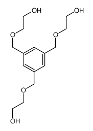 2-[[3,5-bis(2-hydroxyethoxymethyl)phenyl]methoxy]ethanol Structure