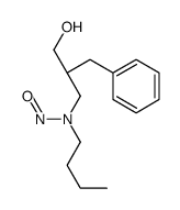 N-NITROSO-N-(2-BENZYL-3-HYDROXYPROPYL)BUTYLAMINE结构式