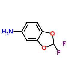 5-氨基-2,2-二氟-1,3-苯并二恶茂结构式