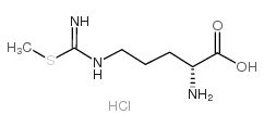 S-Methyl-L-thiocitrulline Hydrochloride Structure