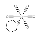 Chromium,pentacarbonyl(piperidine)-, (OC-6-22)-结构式