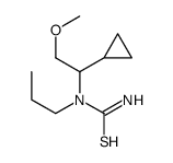 N-(1-环丙基-2-甲氧基乙基)-N-丙基硫脲结构式