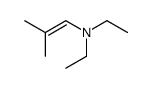 N,N-diethyl-2-methylprop-1-en-1-amine Structure