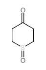 四氢-4H-硫代吡喃-4-酮 1-氧化物结构式