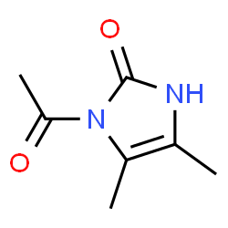 2H-Imidazol-2-one, 1-acetyl-1,3-dihydro-4,5-dimethyl- (9CI)结构式