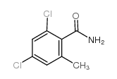 2,4-dichloro-6-methylbenzamide Structure
