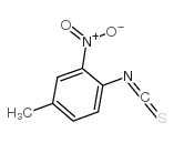4-甲基-2-硝基异硫氰酸苯酯结构式