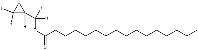 氘代棕榈酸缩水甘油酯结构式