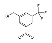 1-(bromomethyl)-3-nitro-5-(trifluoromethyl)benzene结构式