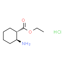 (1S,2S)-2-氨基环己烷-1-甲酸乙酯盐酸盐结构式