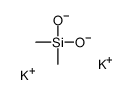 dipotassium,dimethyl(dioxido)silane Structure
