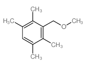 3-(methoxymethyl)-1,2,4,5-tetramethyl-benzene结构式