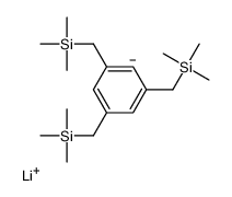lithium,[3,5-bis(trimethylsilylmethyl)benzene-4-id-1-yl]methyl-trimethylsilane结构式
