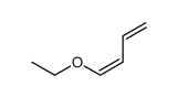 cis-1,3-Butadien-1-yl ethyl ether结构式